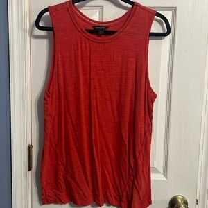 Banana Republic red/orange top blouse XL